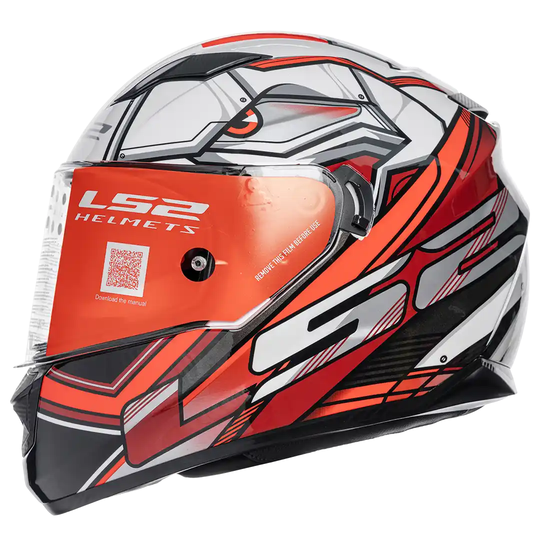 CASCO LS2 FF320 XDRON ROJO